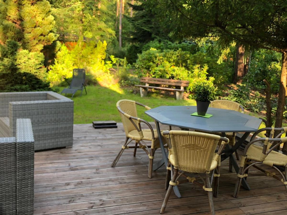 Ferienhaus Reetdach 1300Qm Privatgrundstueck Bootssteg Sauna Templin Luebbesee Uckermark Erholung Pur Seenplatte Petersdorf  外观 照片