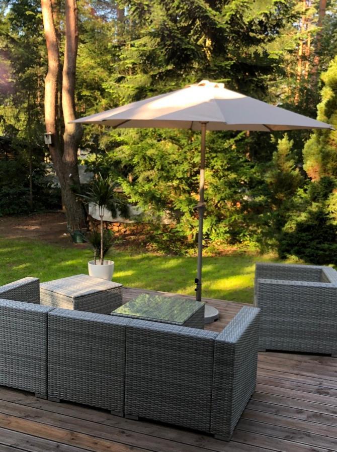 Ferienhaus Reetdach 1300Qm Privatgrundstueck Bootssteg Sauna Templin Luebbesee Uckermark Erholung Pur Seenplatte Petersdorf  外观 照片